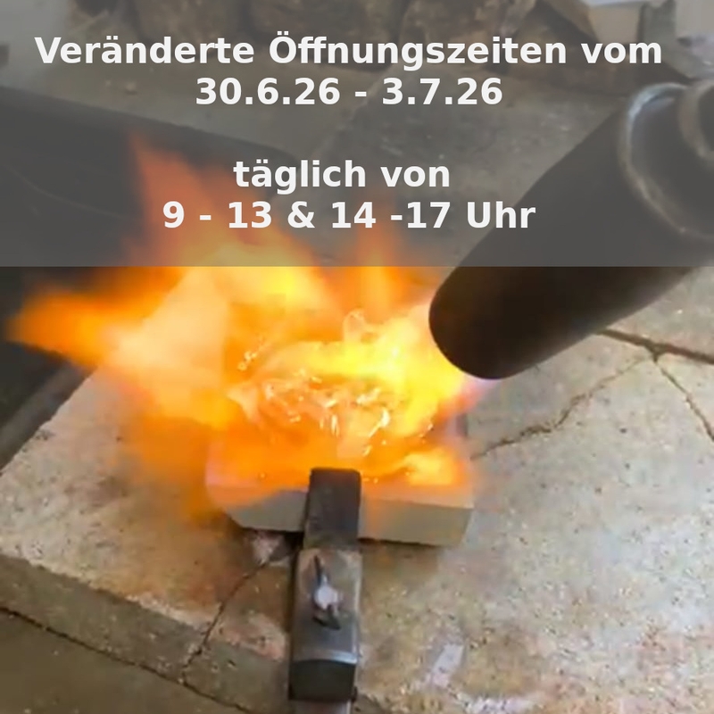 Veränderte Öffnungszeiten wegen Hitze
