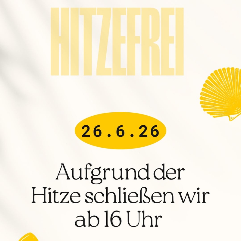 Hitzefrei am 26.6.26 um 16 Uhr